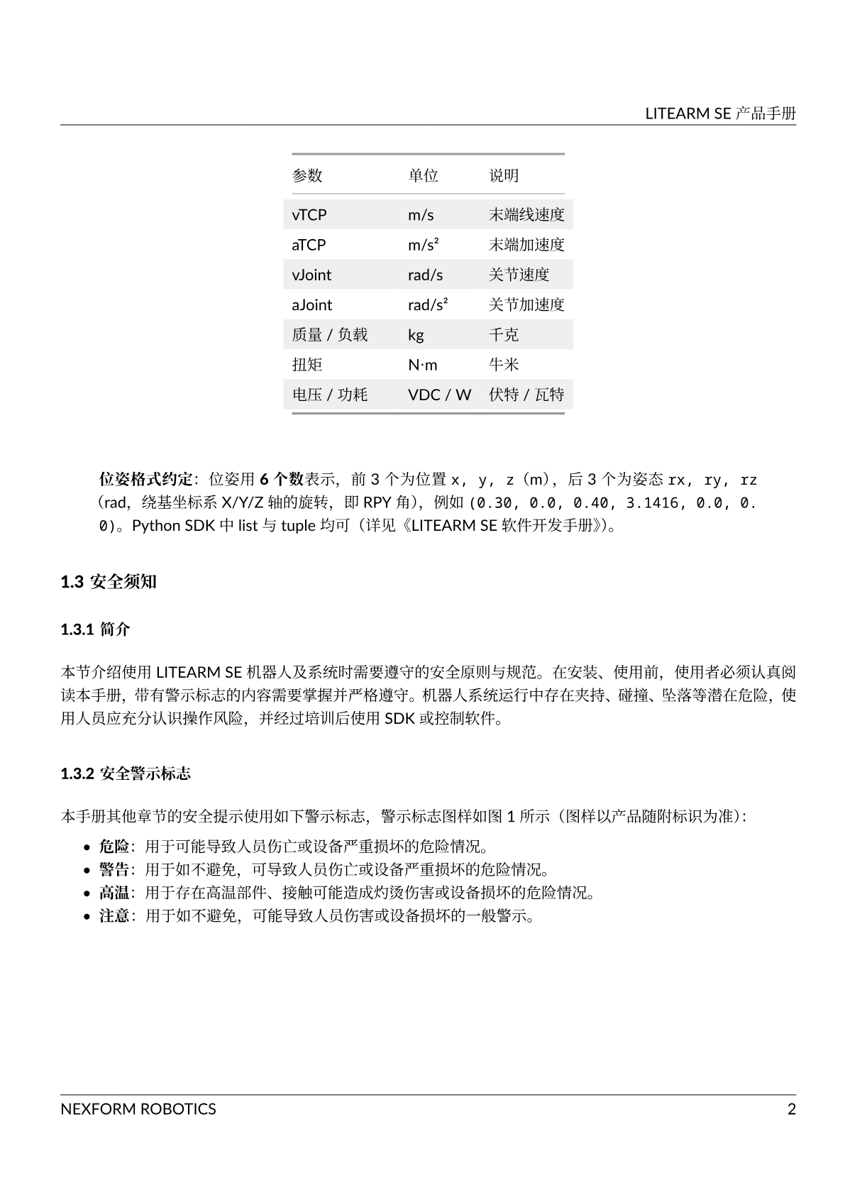 产品手册 第 5 页